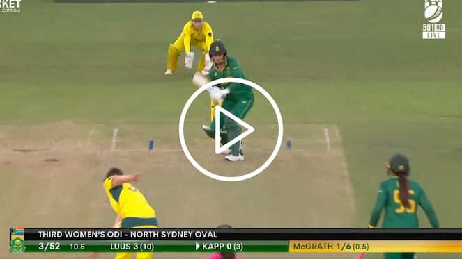 [Watch] Tahlia McGrath Weave Magic As Marizanne Kapp Goes For A Duck In Series Decider